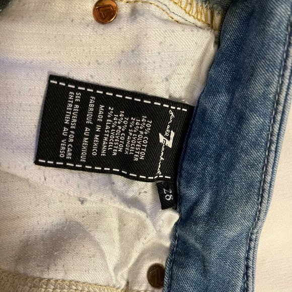 7 for All Mankind b(air) denim, the ankle skinny - Picture 5 of 9